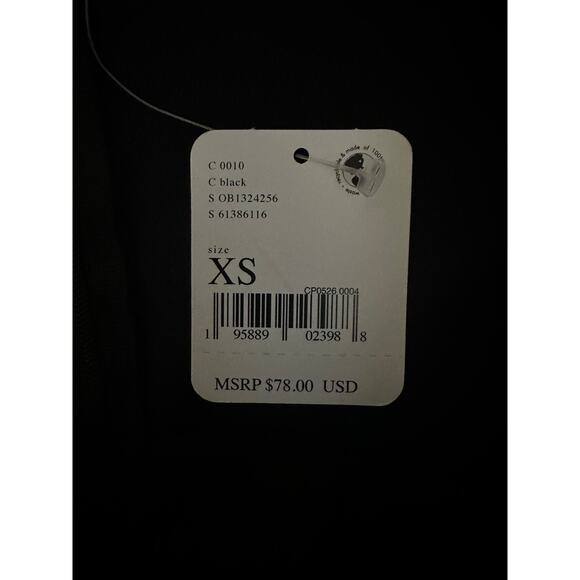 Free People Real Deal Slit Pant in Black Extra Small NWT - Picture 5 of 10